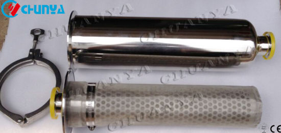 Industrial Stainless Steel 304 Tube Filter Housing for Water System