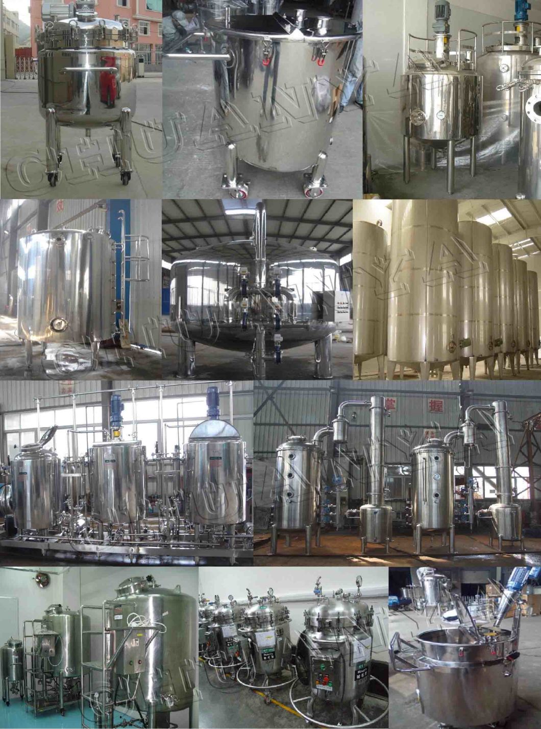 Food Grades Stainless Steel Tank for Milk
