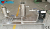 Industrial Stainless Steel Movable Bag Filter Housing with Vacuum Pump