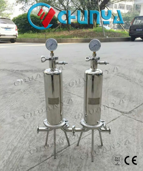 China Stainless Steel Pressure High Flow Single Cartridge Filter Housing