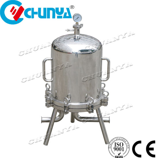 Sanitary Depth Stack Filter Cartridge Filtration Beer Lenticular Filter Housing
