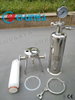 RO System Stainless Steel Polished 10 Inch Single Cartridge Filter Housing