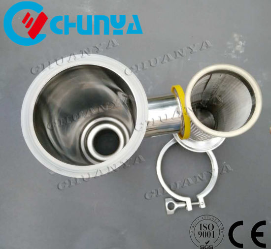 Valve Sanitary Y-Type Stainless Steel 304 316L Strainer Tube Water Filter for Oil