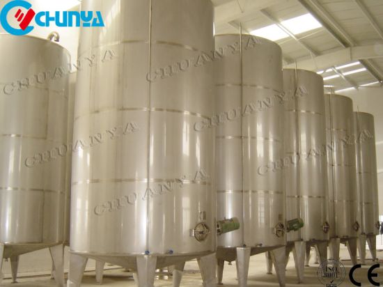 Stainless Steel Polished Water Mixing Tank