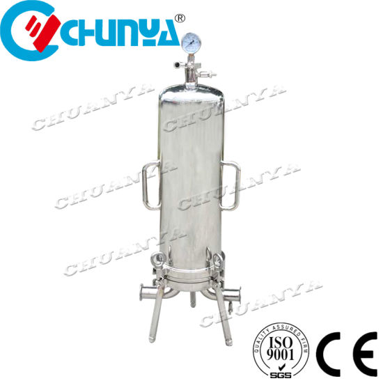 China High Flow Rate Stainless Steel Sanitary Cartridge Filter Housing