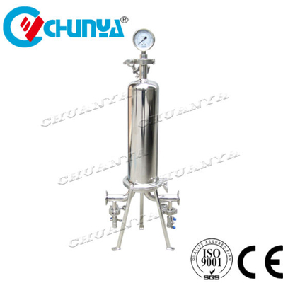 Stainless Steel Cartridge Filter Housing Water Treatment
