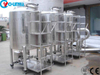 Stainless Steel Polished Sanitary Storage Liquid Movable Tank