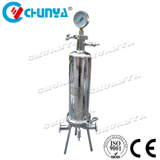 Chemical Industry Single Cartridge Filter Housing Water Purifier