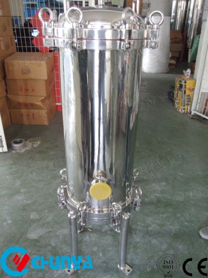 China Manufacturer Cartridge Filter Vessel with SUS304 SUS316L