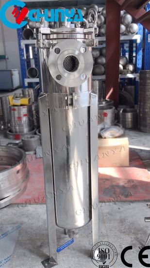 Single Bag Filter Housing for Water And Beer Brewing Equipment