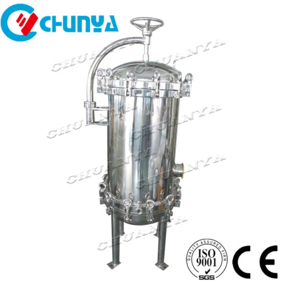 China SS304/316/316L Stainless Steel Water Cartridge Membrane Filter Housing