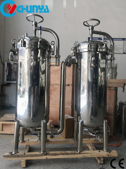 Industrial Stainless Steel Customized Water Purifier Multi Bag Filter Housing