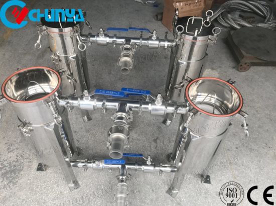 High Quality Duplex Bag Filter Housing for Chemical Industrial