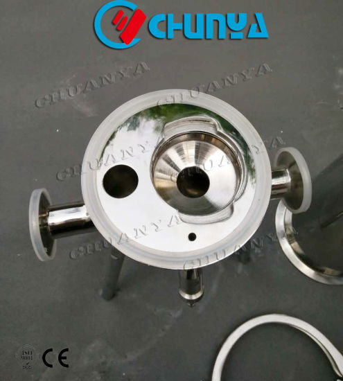 Industrial Multi Stage High Quality Stainless Steel Polished Single Cartridge Filter Housing