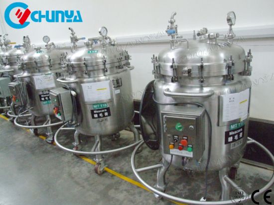 Food Grade Stainless Steel Movable Mixing Tank