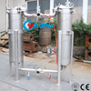 Industrial Stainless Steel Duplex Bag Filter Housing for Water Treatment