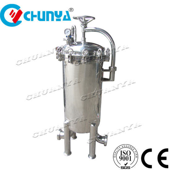 China Stainless Steel Multi Bag Filter Housing Reverse Osmosis RO Water Treatment System