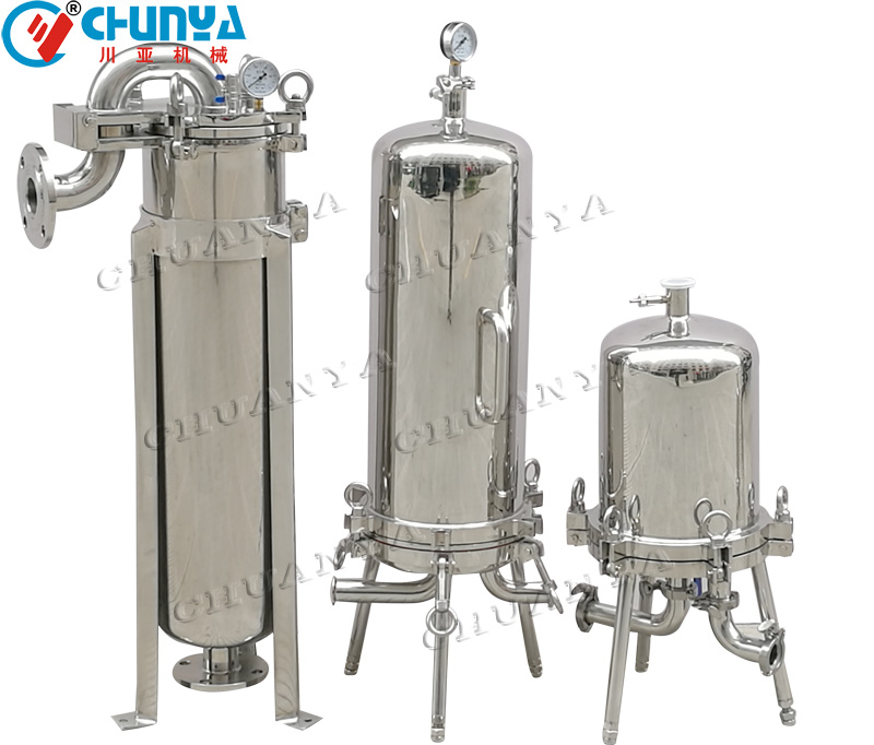 SS316 Cartridge Filter Housing for Water Filtration