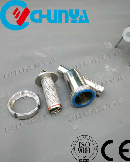 Industrial High Quality Valve Sanitary Y-Type Stainless Strainer Steel Water Filter Housing