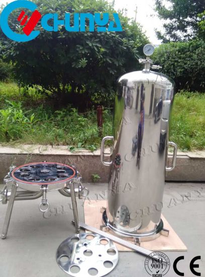 China Manufacturer Stainless Steel Pressure Water Cartridge Filter Housing