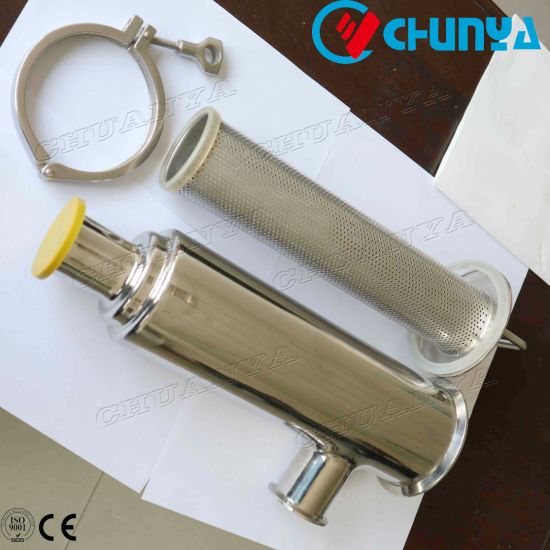 Industrial Valve Sanitary Y-Type Stainless Steel Strainer Tube Water Filter Housing for Oil