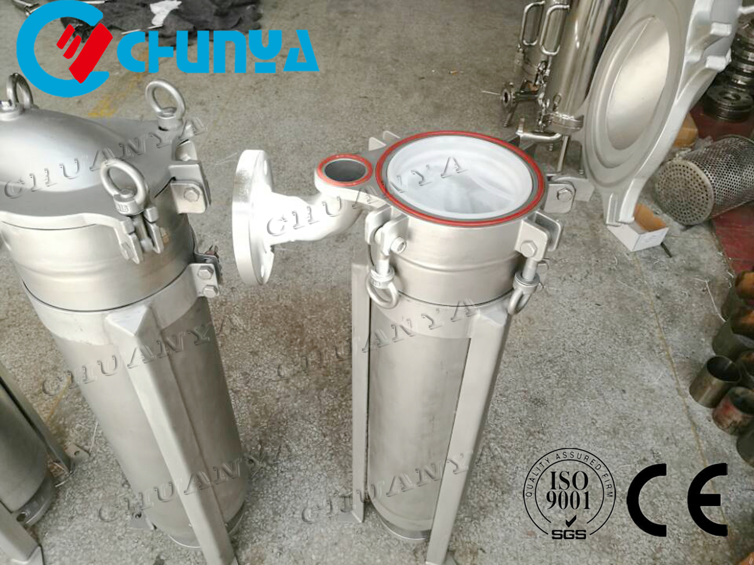 BFY series stainless steel bag filter