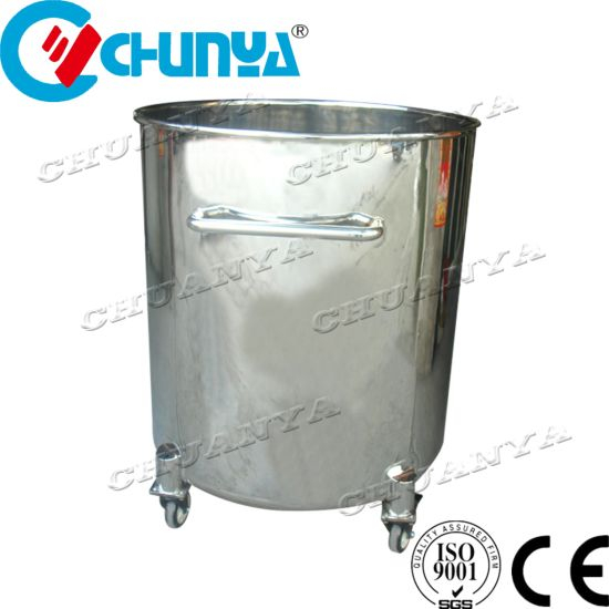 Stainless Steel Polished Mobile Tank
