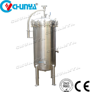 Stainless Steel Polished Three-Stage Folding Filter Housing