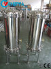  Stainless Steel SS304 316L Precision Liquid Beer Wine Milk 10" 30inch PP PTFE Multi Cartridge Water Filter Housing