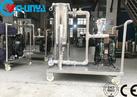 Stainless Steel Bag Filter Housing with Pump for Water